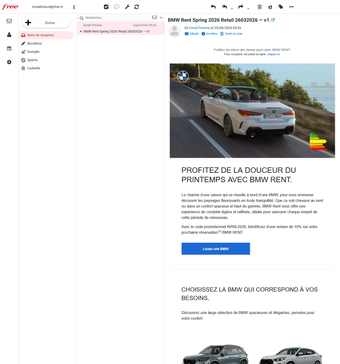 Rendu Free.fr Firefox