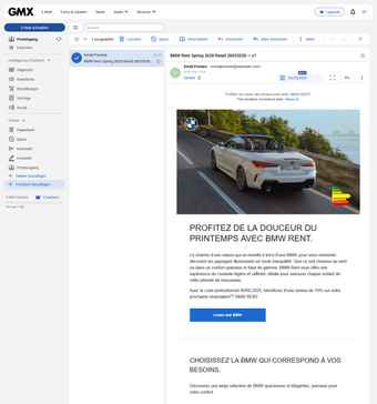 Rendu GMX Firefox
