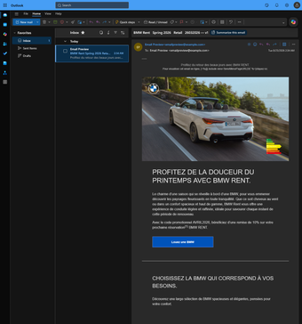 Rendu Microsoft365.com Firefox
