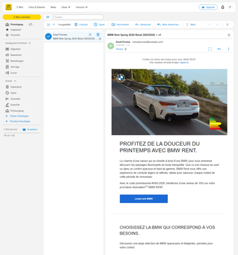 Rendu Web.de Edge