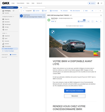 Rendu GMX Chrome
