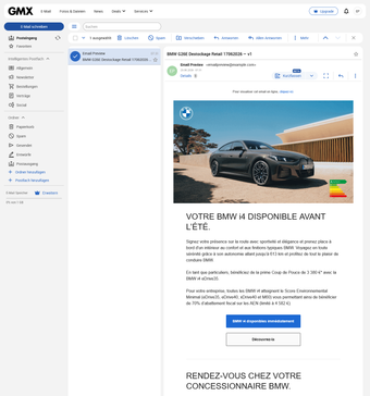 Rendu GMX Firefox
