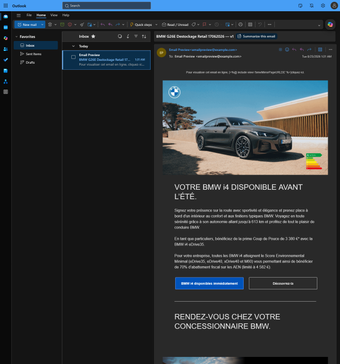 Rendu Microsoft365.com Firefox