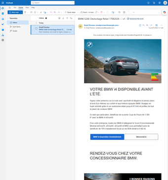 Rendu Microsoft365.com Chrome