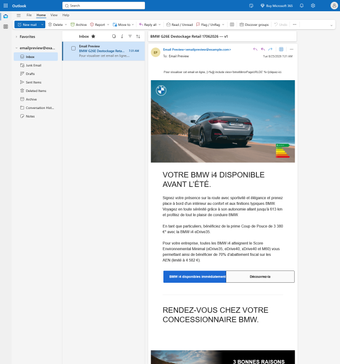 Rendu Outlook.com Firefox