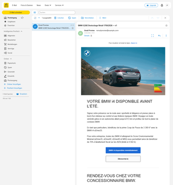 Rendu Web.de Firefox