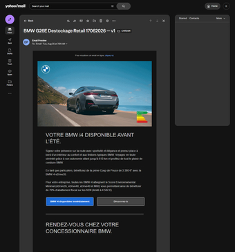 Rendu Yahoo.com Chrome