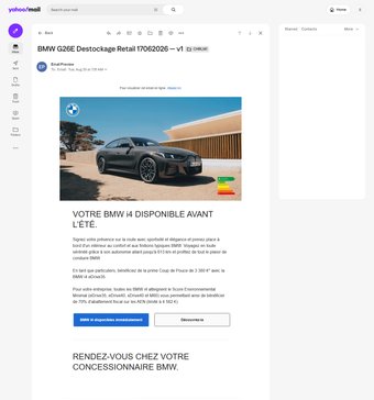 Rendu Yahoo.com Chrome