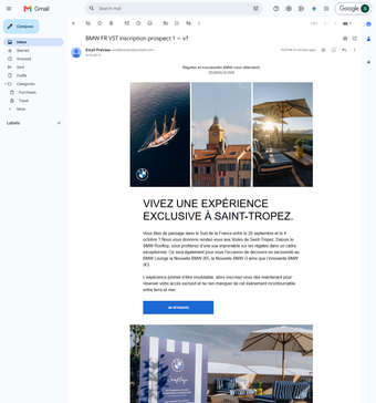 Rendu Gmail.com Chrome