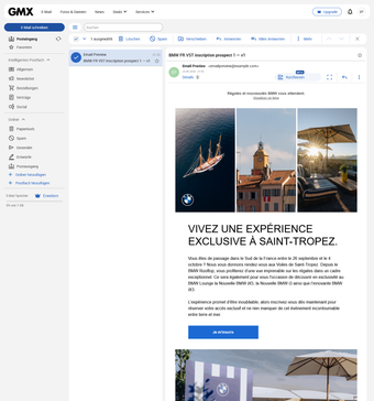 Rendu GMX Firefox