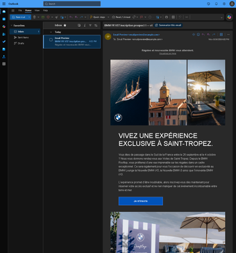 Rendu Microsoft365.com Chrome