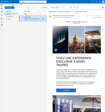 Rendu Microsoft365.com Chrome