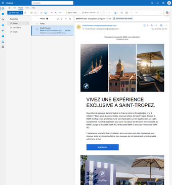 Rendu Microsoft365.com Edge