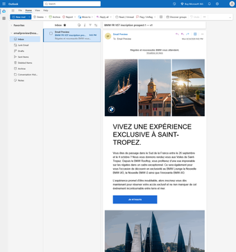 Rendu Outlook.com Firefox